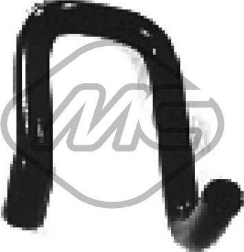 Metalcaucho 07663 - Шланг, теплообмінник - опалення autocars.com.ua