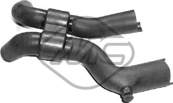 Metalcaucho 08795 - Шланг радіатора autocars.com.ua