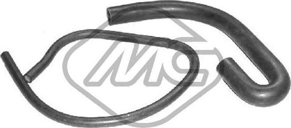 Metalcaucho 08818 - Трубка, клапан повернення ОГ autocars.com.ua