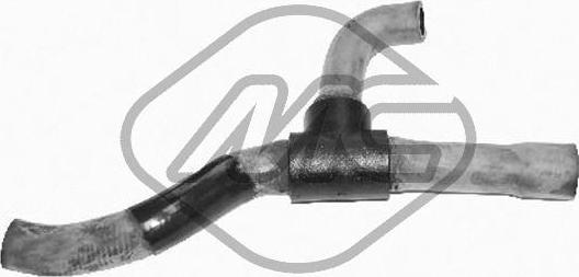 Metalcaucho 08924 - Шланг, теплообмінник - опалення autocars.com.ua