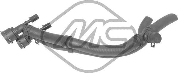 Metalcaucho 09052 - Шланг, теплообмінник - опалення autocars.com.ua