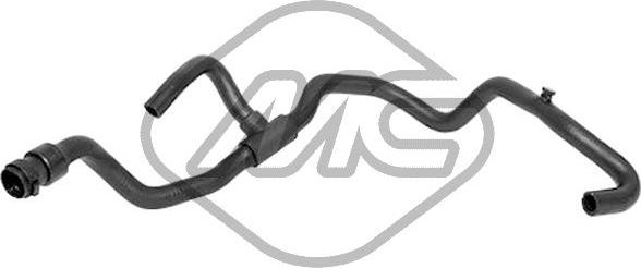 Metalcaucho 09159 - Шланг, теплообмінник - опалення autocars.com.ua