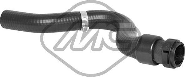 Metalcaucho 09166 - Шланг, теплообмінник - опалення autocars.com.ua