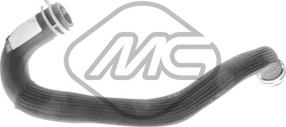 Metalcaucho 09287 - Шланг радіатора autocars.com.ua