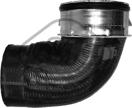 Metalcaucho 09306 - Трубка, нагнетание воздуха autodnr.net