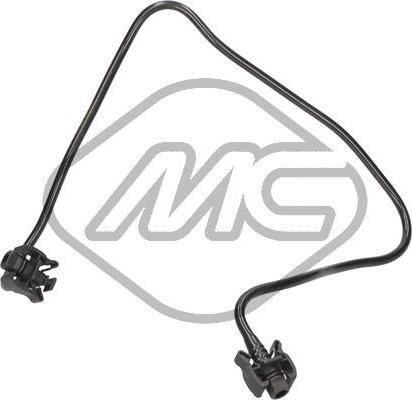 Metalcaucho 30493 - Шланг радіатора autocars.com.ua