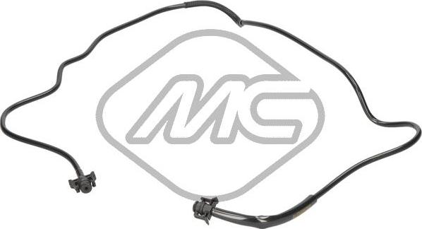 Metalcaucho 30497 - Шланг радіатора autocars.com.ua