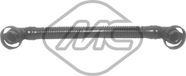 Metalcaucho 35026 - Шланг, вентиляція картера autocars.com.ua