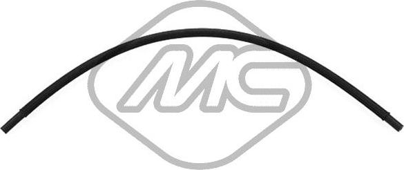 Metalcaucho 35034 - Шланг, вентиляція картера autocars.com.ua