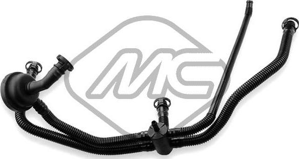 Metalcaucho 35053 - Шланг, вентиляція картера autocars.com.ua