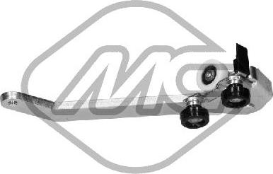 Metalcaucho 43787 - Напрямна ролика, зсувні двері autocars.com.ua