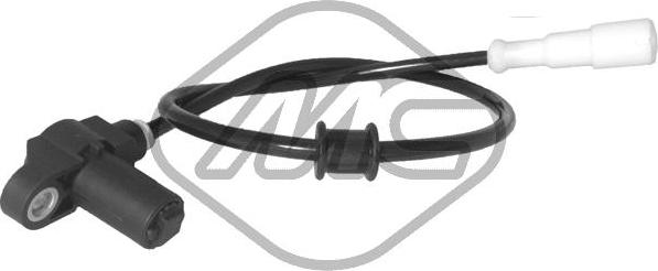 Metalcaucho 50159 - Датчик ABS, частота обертання колеса autocars.com.ua