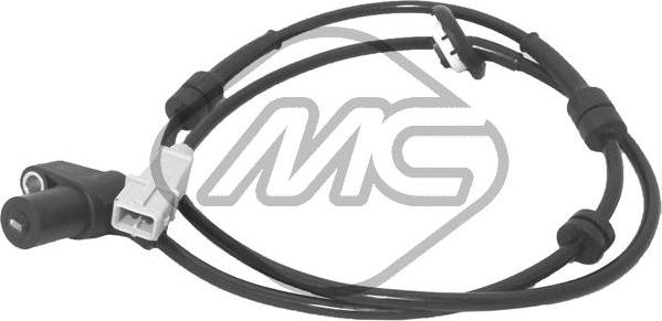 Metalcaucho 50184 - Датчик ABS, частота обертання колеса autocars.com.ua