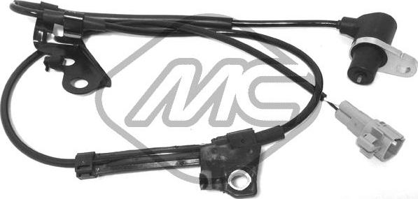 Metalcaucho 50199 - Датчик ABS, частота обертання колеса autocars.com.ua