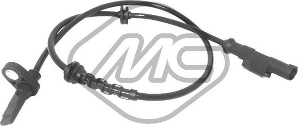 Metalcaucho 50216 - Датчик ABS, частота вращения колеса autodnr.net