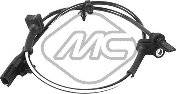Metalcaucho 50237 - Датчик ABS, частота обертання колеса autocars.com.ua