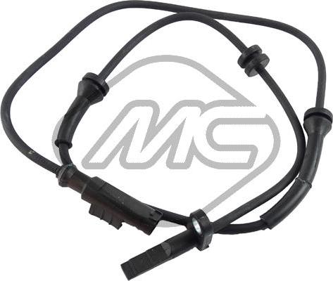 Metalcaucho 50599 - Датчик ABS, частота обертання колеса autocars.com.ua