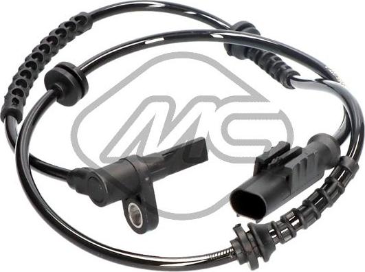 Metalcaucho 50704 - Датчик ABS, частота обертання колеса autocars.com.ua