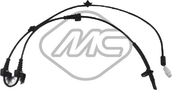 Metalcaucho 51622 - Датчик ABS, частота обертання колеса autocars.com.ua