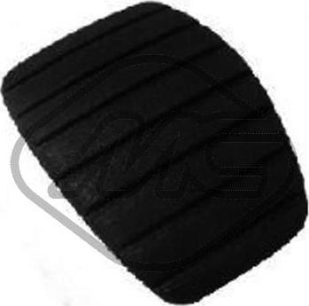 Metalcaucho 57798 - Педальні накладка, педаль гальма autocars.com.ua