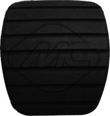 Metalcaucho 57802 - Педальні накладка, педаль гальма autocars.com.ua