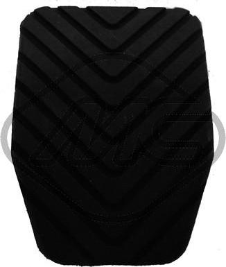 Metalcaucho 57812 - Педальні накладка, педаль гальма autocars.com.ua