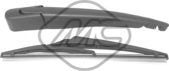 Metalcaucho 68083 - Щетка стеклоочистителя с поводком задняя OPEL ASTRA H A04 05- 230мм  68083 Metalcaucho autocars.com.ua