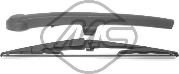 Metalcaucho 68130 - Щетка стеклоочистителя  с поводком задняя JEEP COMMANDER XK. XH 10- 350мм  68130 Metalcaucho autocars.com.ua