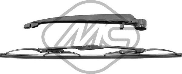 Metalcaucho 68248 - Щітка склоочисника задн. з привідним важелем Standart 425mm Bmw X5-E39 autocars.com.ua