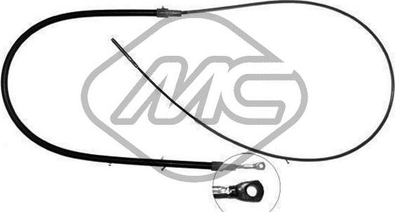 Metalcaucho 80634 - Трос, гальмівна система autocars.com.ua