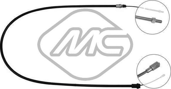 Metalcaucho 82926 - Трос, управління зчепленням autocars.com.ua