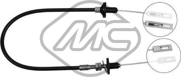 Metalcaucho 83625 - Трос, управління зчепленням autocars.com.ua