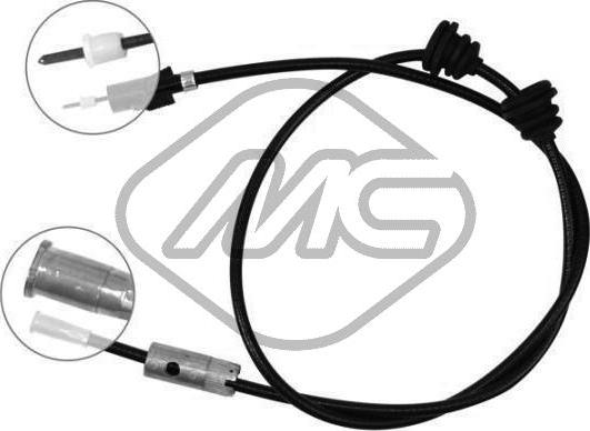 Metalcaucho 83657 - Тросик спідометра autocars.com.ua