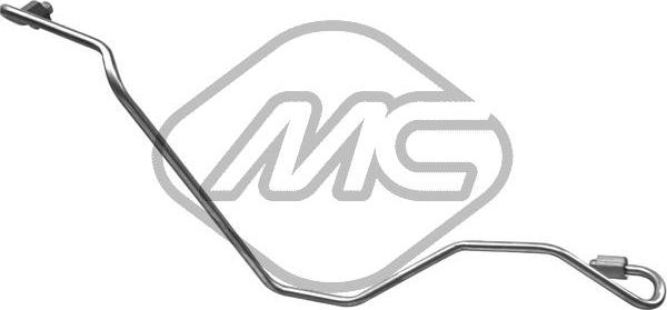 Metalcaucho 92158 - Маслопровод, компресор autocars.com.ua