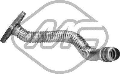 Metalcaucho 92339 - Маслопровод, компресор autocars.com.ua