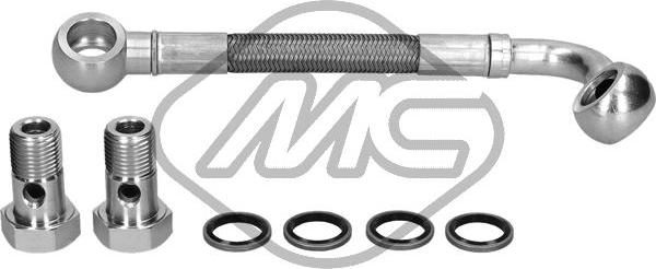 Metalcaucho 92357 - Маслопровод, компресор autocars.com.ua