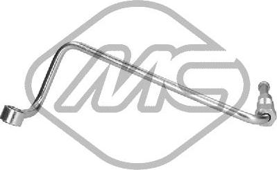 Metalcaucho 92436 - Маслопровод, компресор autocars.com.ua