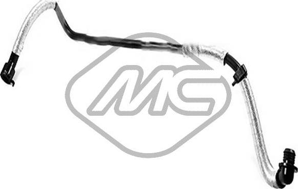 Metalcaucho 92533 - Шланг розрідження, гальмівна система autocars.com.ua