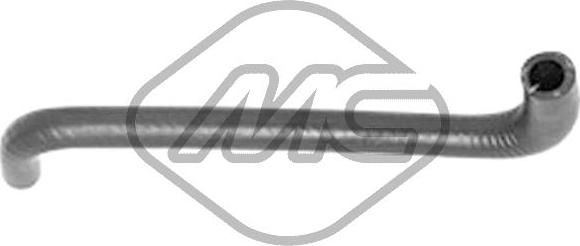 Metalcaucho 98662 - Шланг, вентиляція картера autocars.com.ua