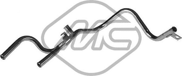 Metalcaucho 99602 - Трубка охолоджуючої рідини autocars.com.ua