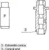 Metelli 01-2333 - Напрямна втулка клапана autocars.com.ua