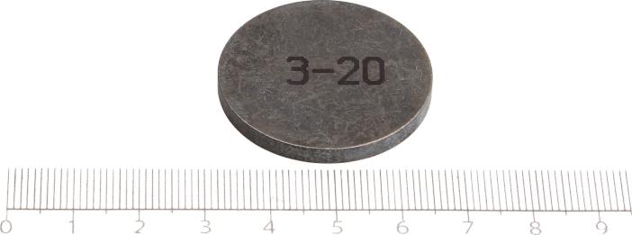 Metelli 03-0-28320 - Регулювальна шайба, зазор клапана autocars.com.ua