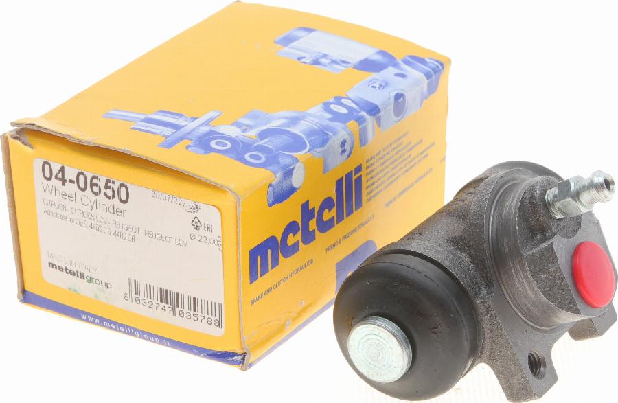 Metelli 04-0650 - Колесный тормозной цилиндр avtokuzovplus.com.ua