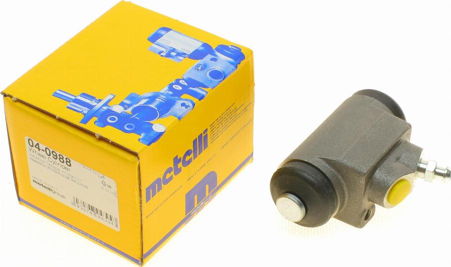 Metelli 04-0988 - Колесный тормозной цилиндр avtokuzovplus.com.ua