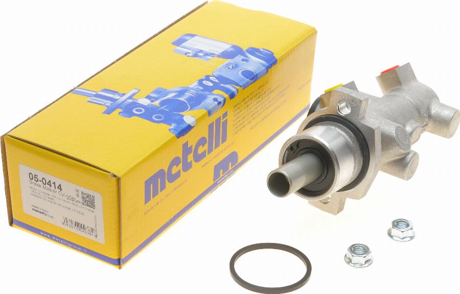 Metelli 05-0414 - Головний гальмівний циліндр autocars.com.ua