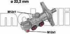 Metelli 05-0614 - Головний гальмівний циліндр autocars.com.ua