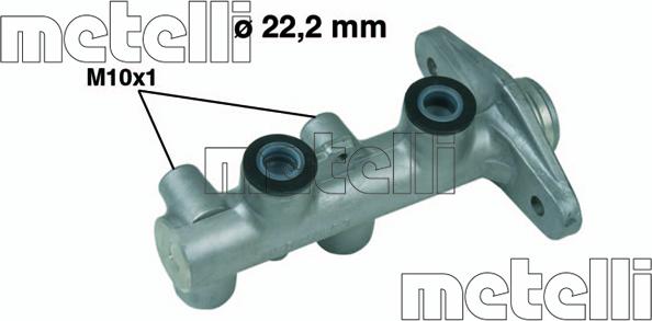 Metelli 05-0649 - Главный тормозной цилиндр avtokuzovplus.com.ua