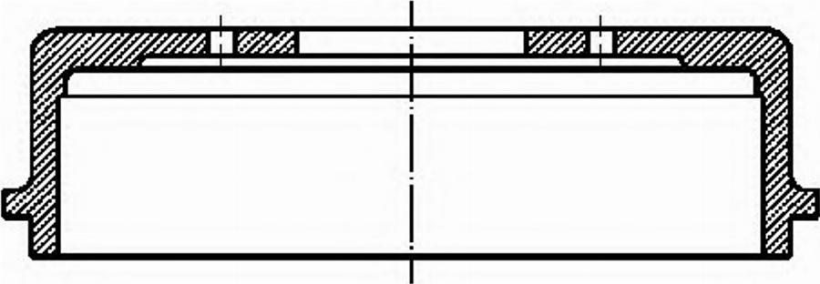 Metelli 18-0162 - Тормозной барабан avtokuzovplus.com.ua