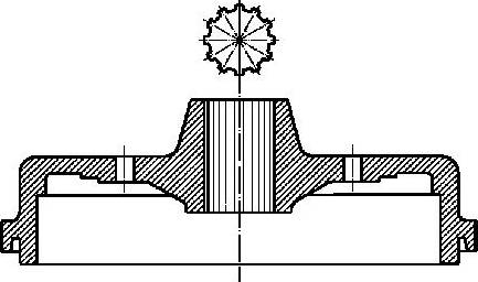 Metelli 18-0185 - Тормозной барабан avtokuzovplus.com.ua