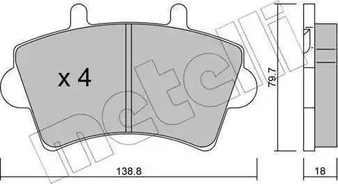 A.B.S. 37290 OE - Гальмівні колодки, дискові гальма autocars.com.ua